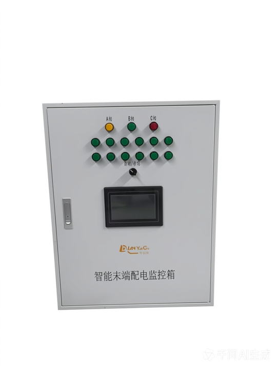 智能末端配电监控箱 DF-BP12D12K075 正面图